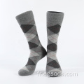 Chaussettes d&#39;affaires en modal pour hommes-gris 6